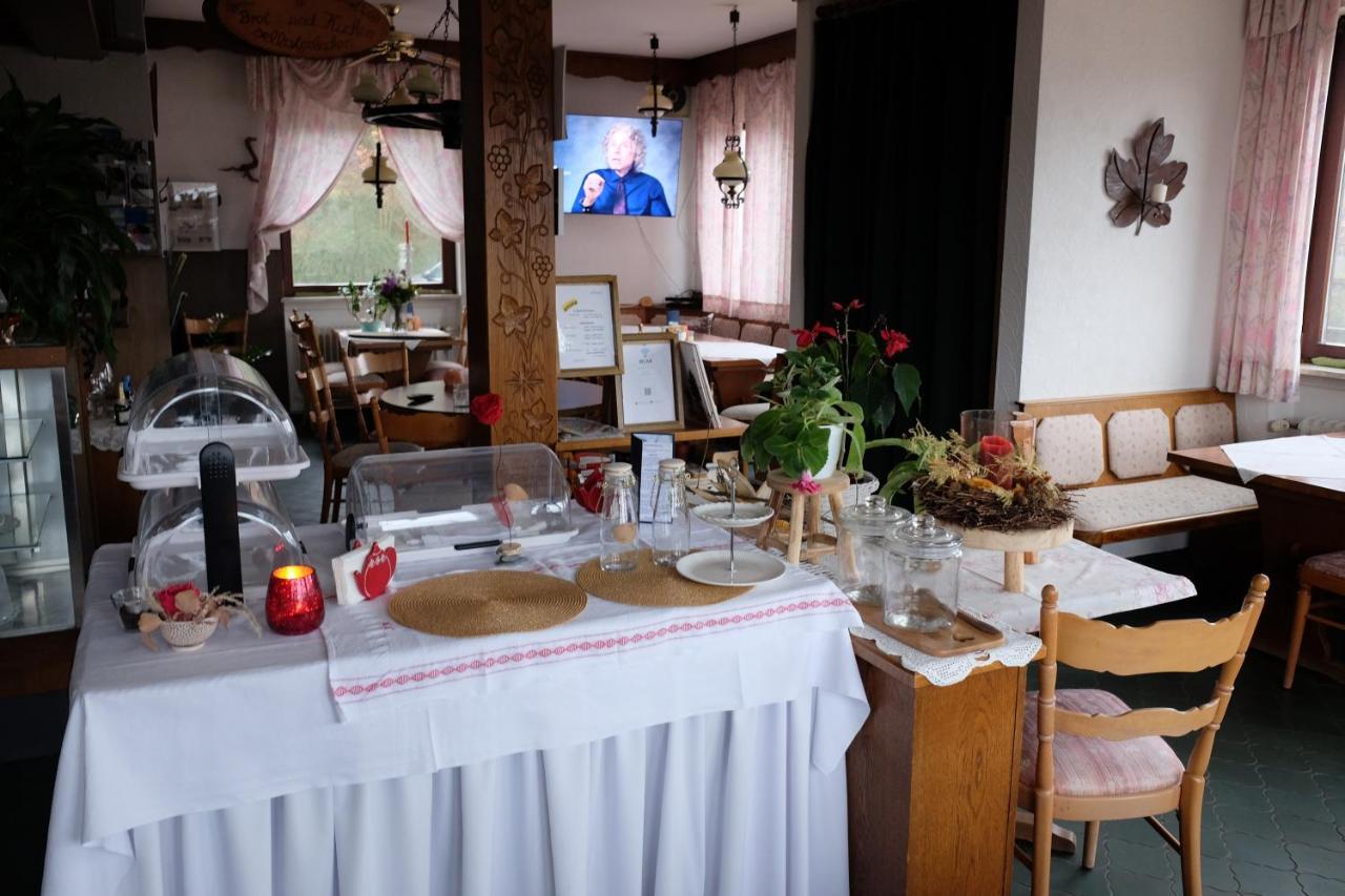Staatsbad Brückenau Cafe Pension Sonnenkanzel מראה חיצוני תמונה
