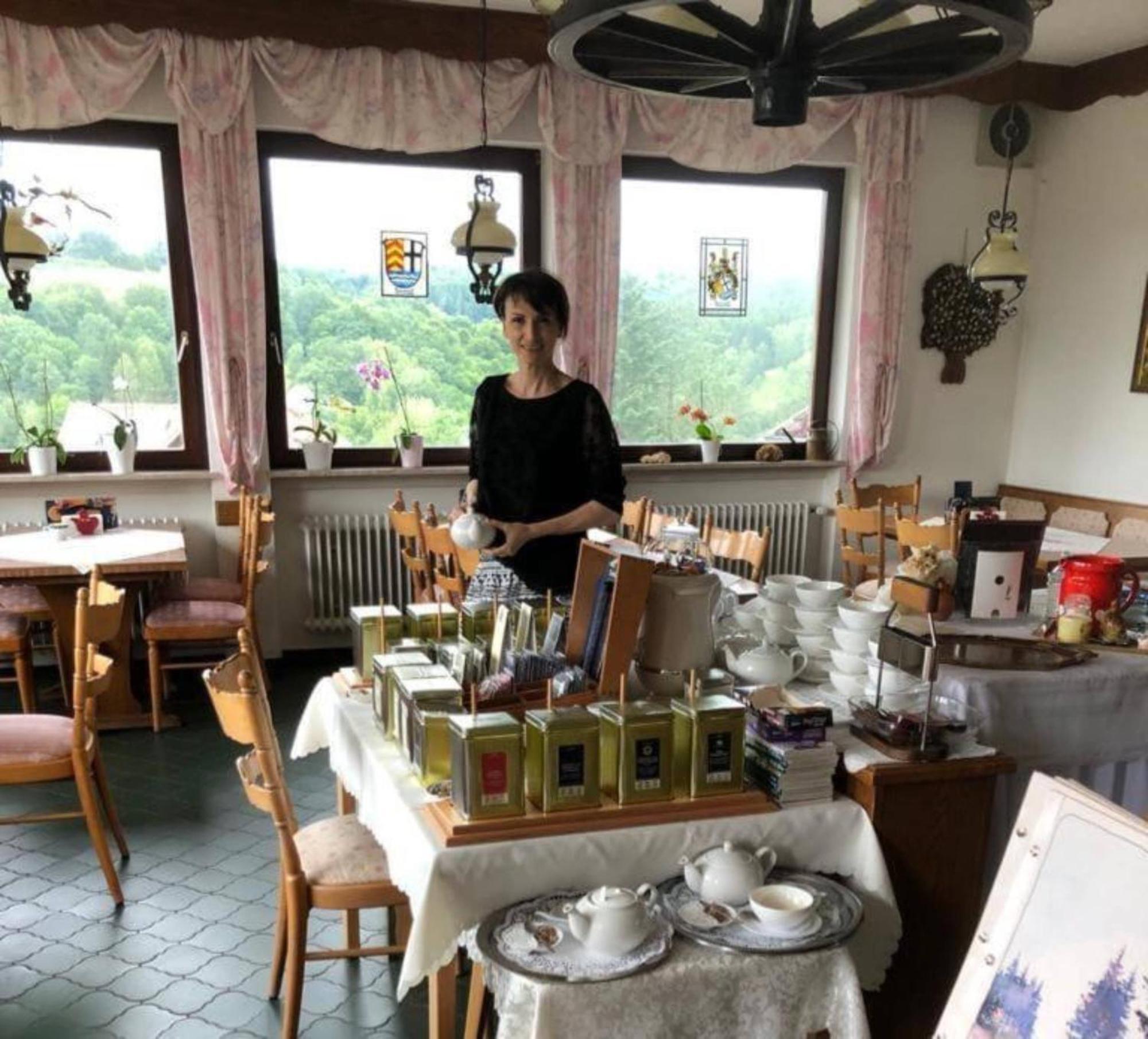Staatsbad Brückenau Cafe Pension Sonnenkanzel מראה חיצוני תמונה