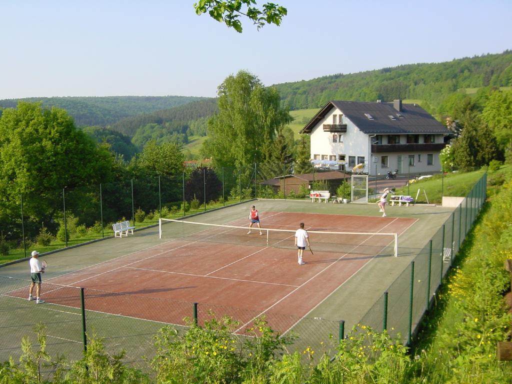 Staatsbad Brückenau Cafe Pension Sonnenkanzel מראה חיצוני תמונה