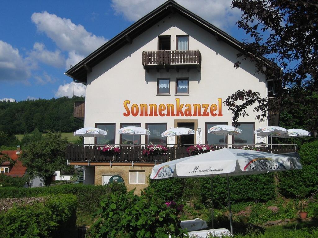 Staatsbad Brückenau Cafe Pension Sonnenkanzel מראה חיצוני תמונה
